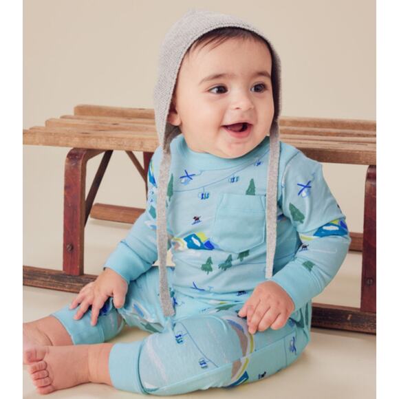 Tea Collection NWT Long Sleeve Pocket Baby Romper. 18-24 Months. - Picture 2 of 2